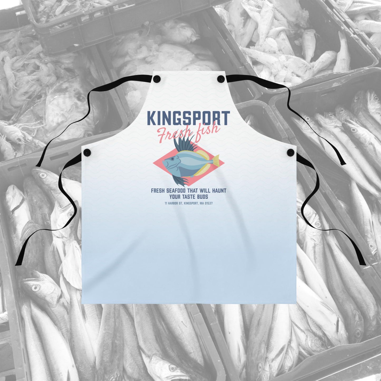 Delantal lovecraftiano de pescado fresco de Kingsport
