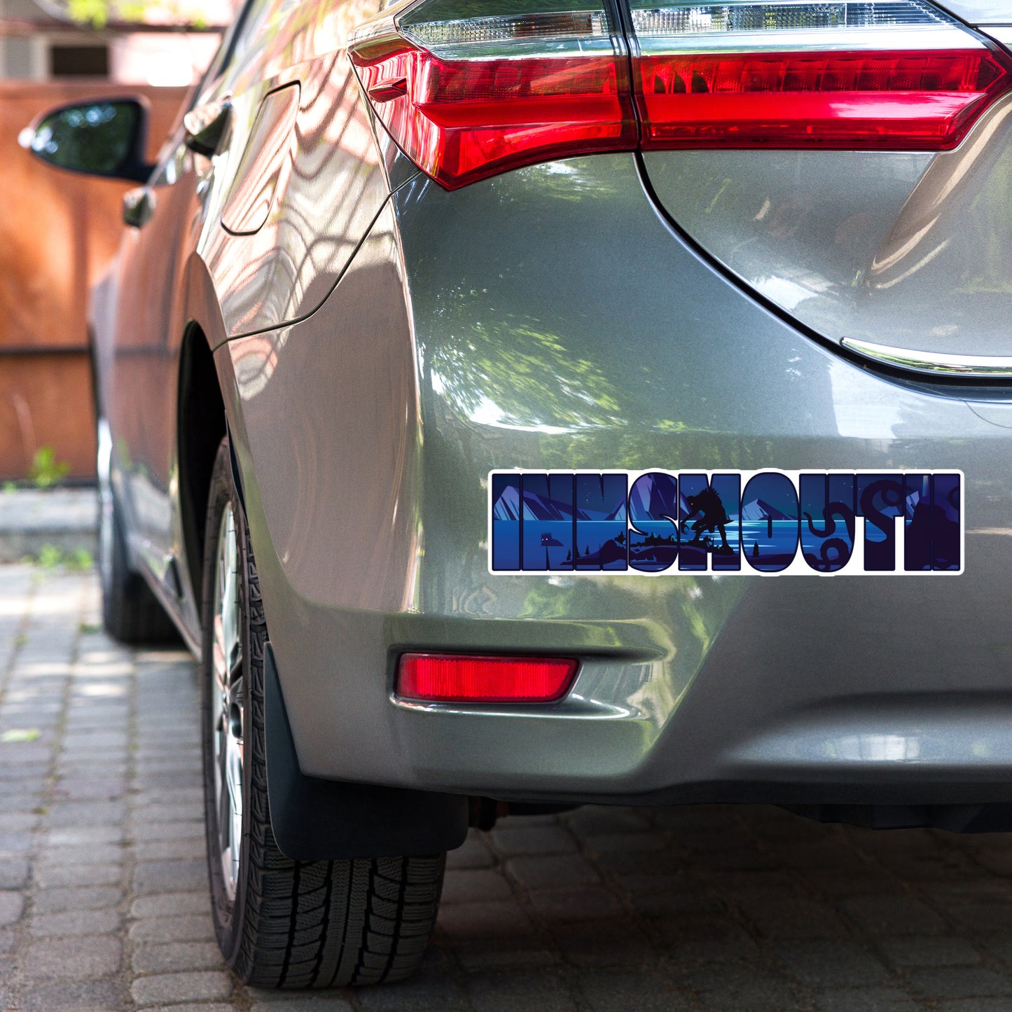 Innsmouth Devils Reef Lovecraft Blasenfreie Aufkleber