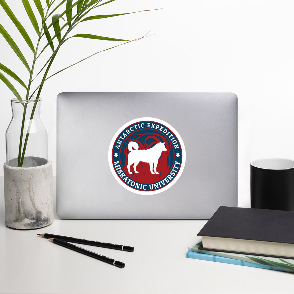 Miskatonic University Antarctic Expedition Bubble-free stickers