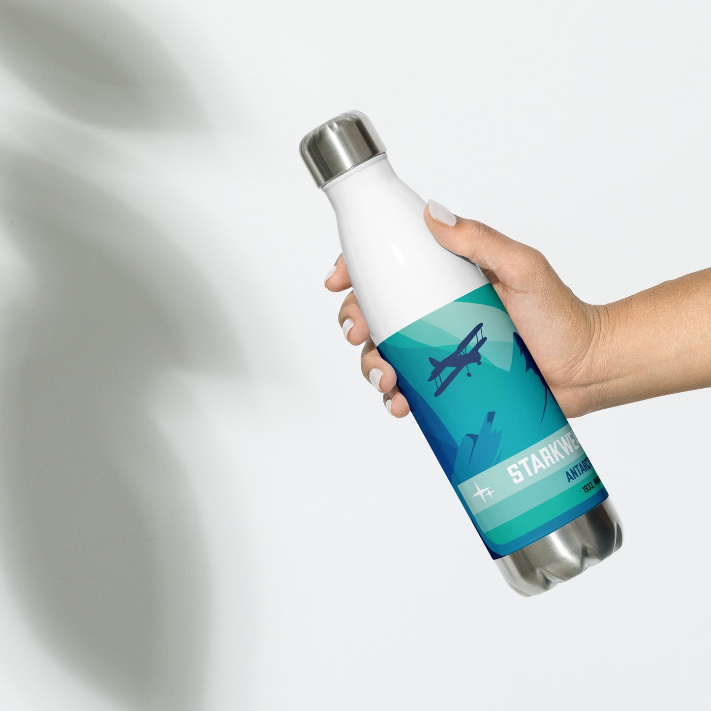 Starkweather-Moore Antarctic Expedition Edelstahl-Wasserflasche