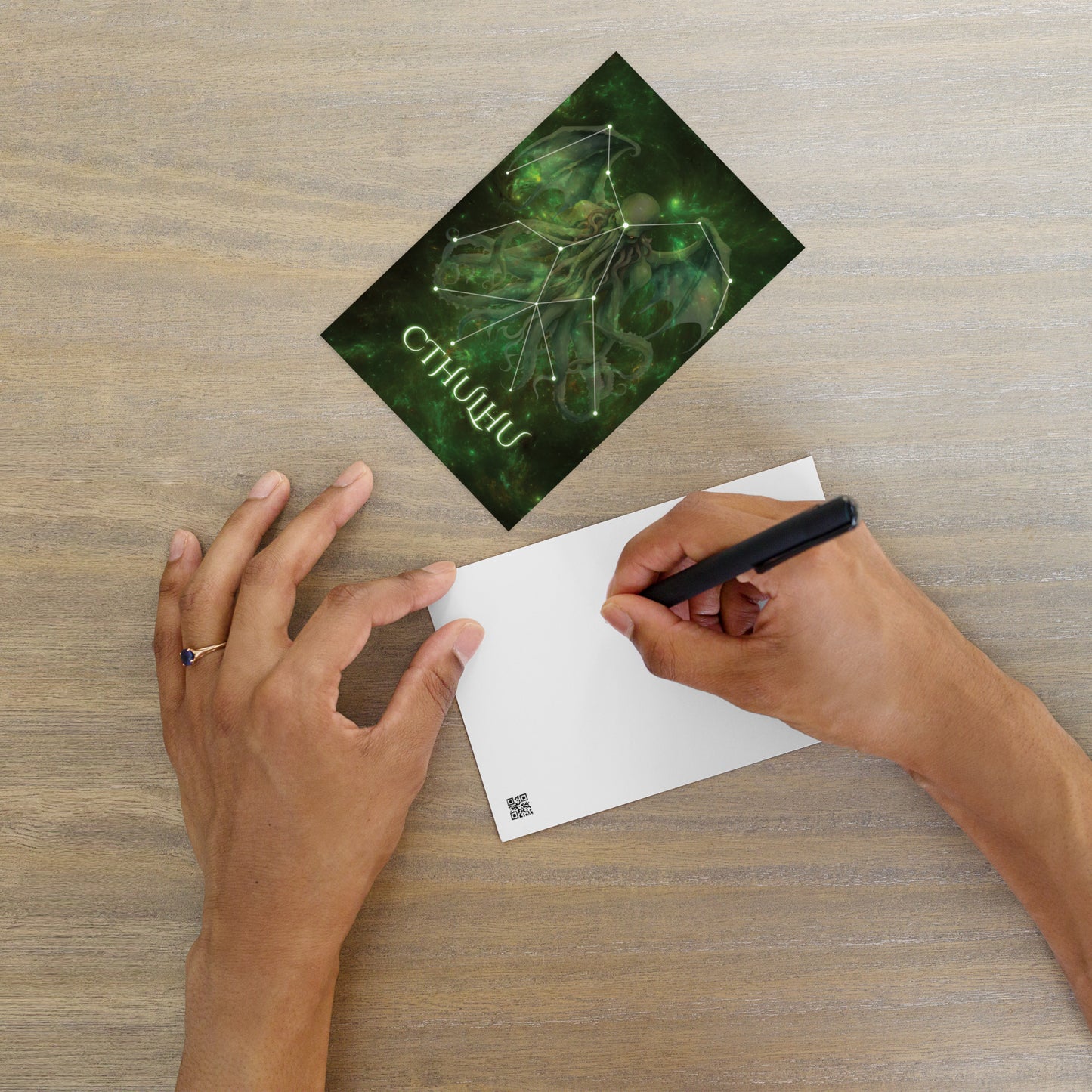 Cthulhu-Konstellation Standardpostkarte