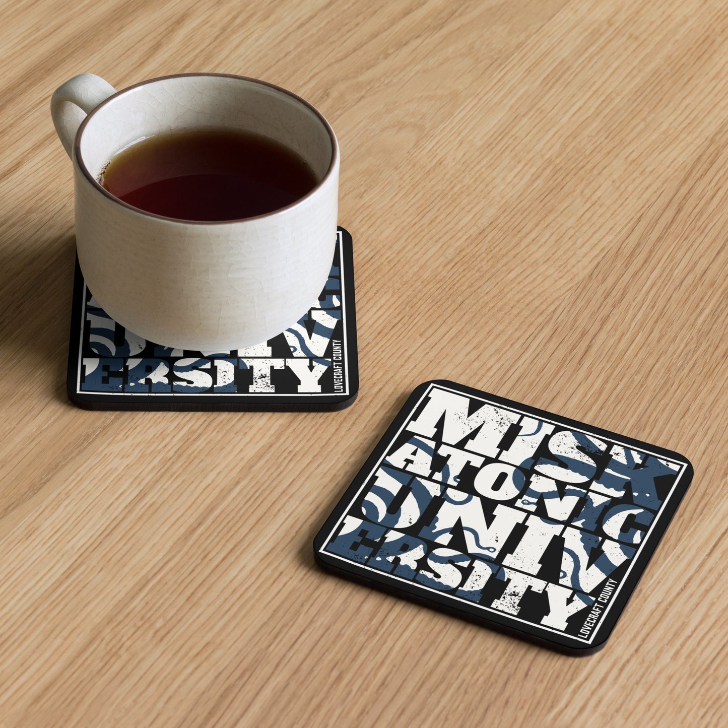 Université Miskatonic Tentacules Lovecraftian Cork-back coaster