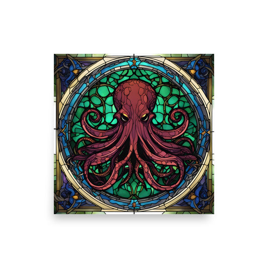 Vitrail de Cthulhu Poster