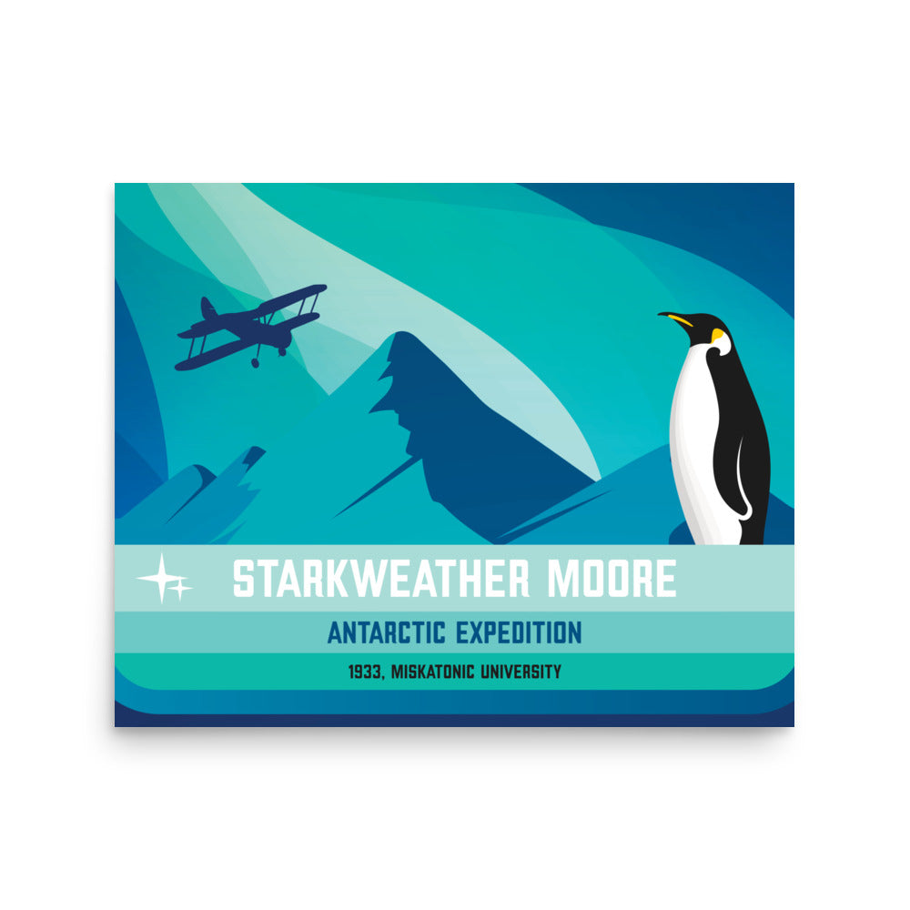 Expedición Antártica Starkweather-Moore Póster