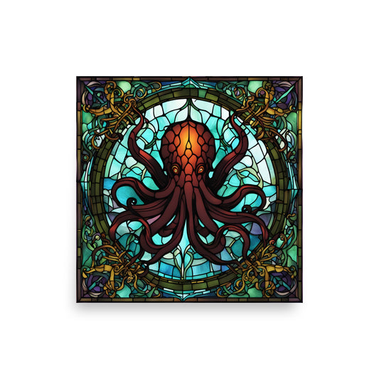 Vitrail de Cthulhu Poster