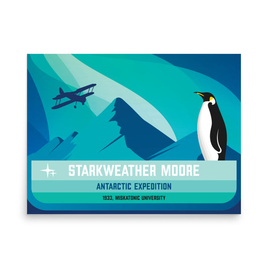 Expedición Antártica Starkweather-Moore Póster