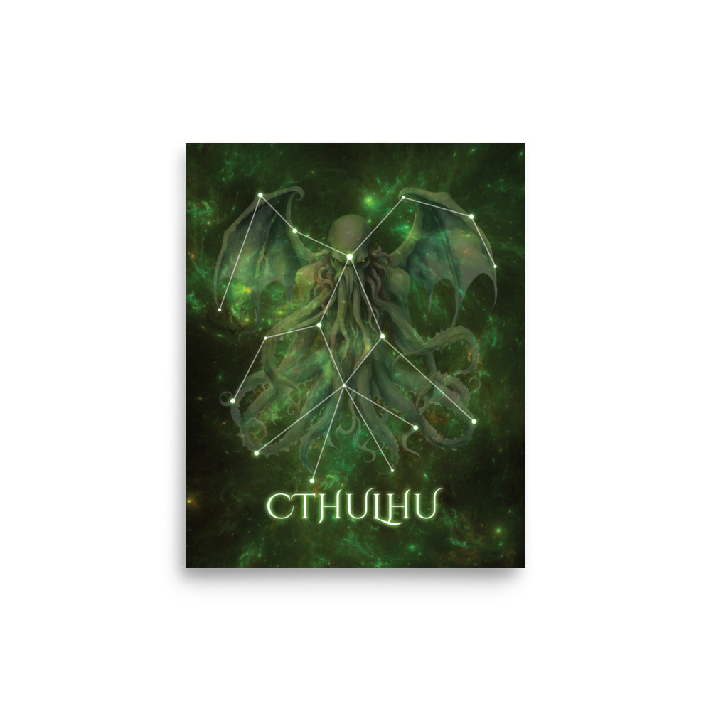 Cthulhu Constellation Poster