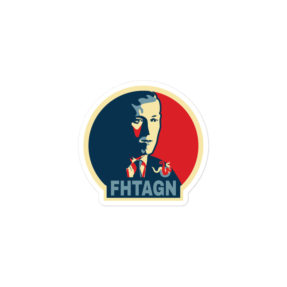 Hp Lovecraft FHTAGN Hope Style Bubble-free stickers