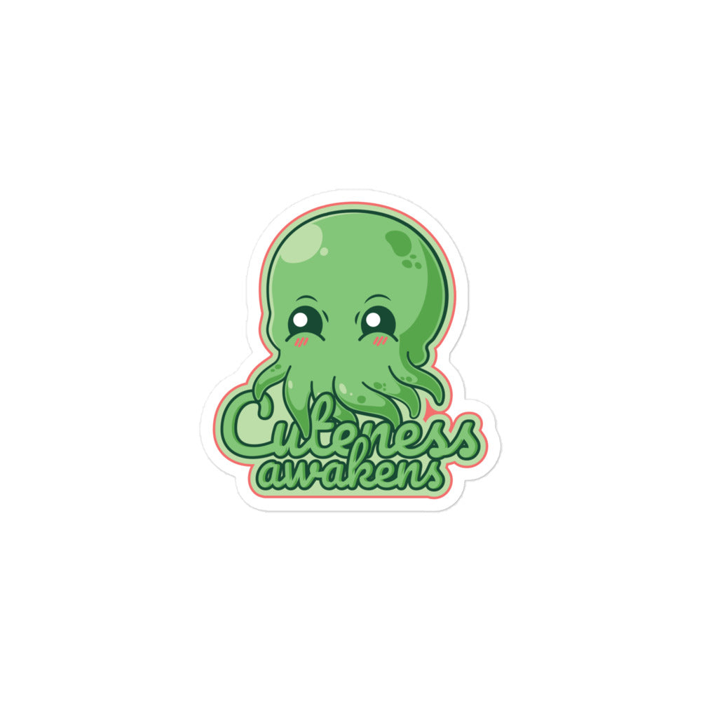 Autocollants Kawaii Cthulhu sans bulles