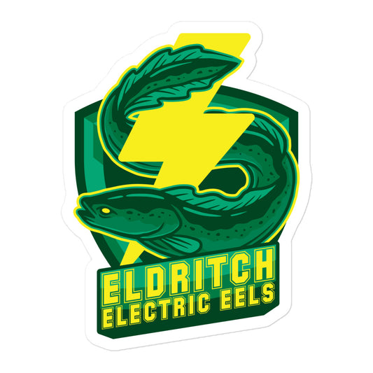 Autocollants sans bulles Eldritch Electric Eels