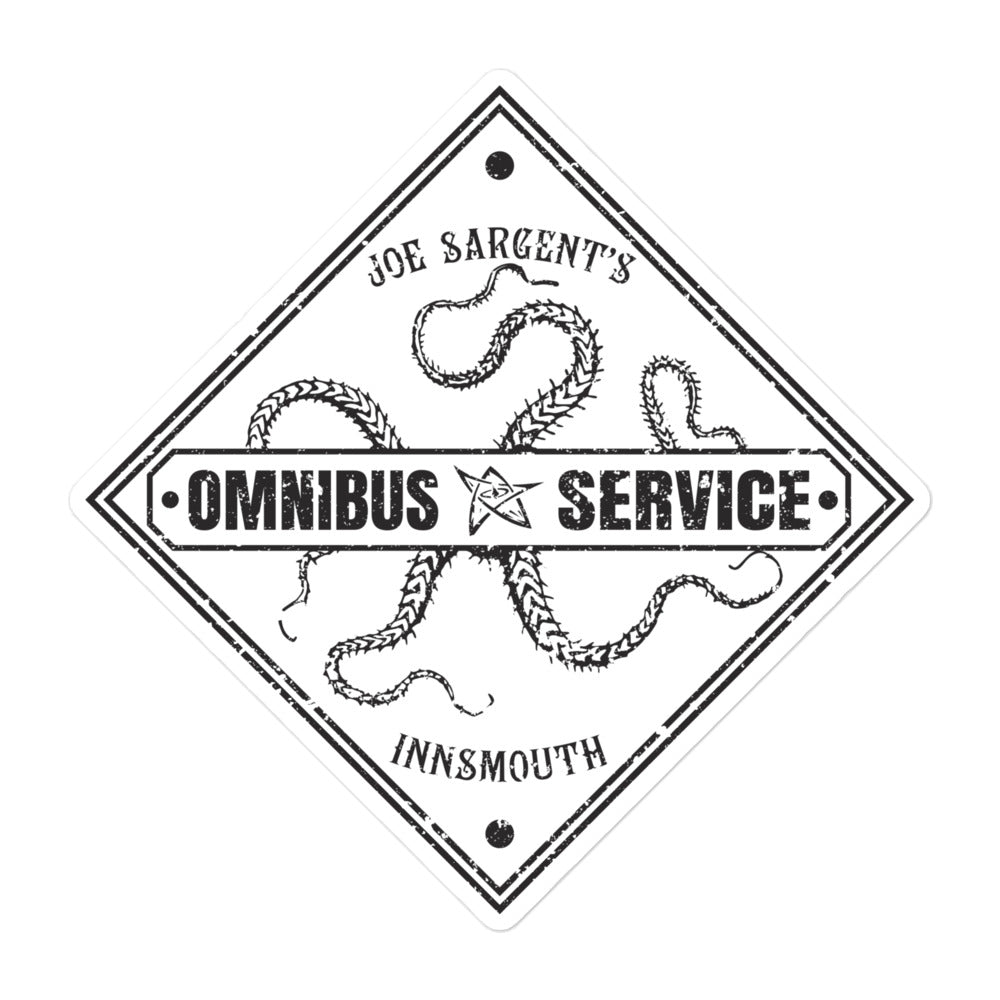 Innsmouth Bus Service Joe Sargent Autocollants sans bulles