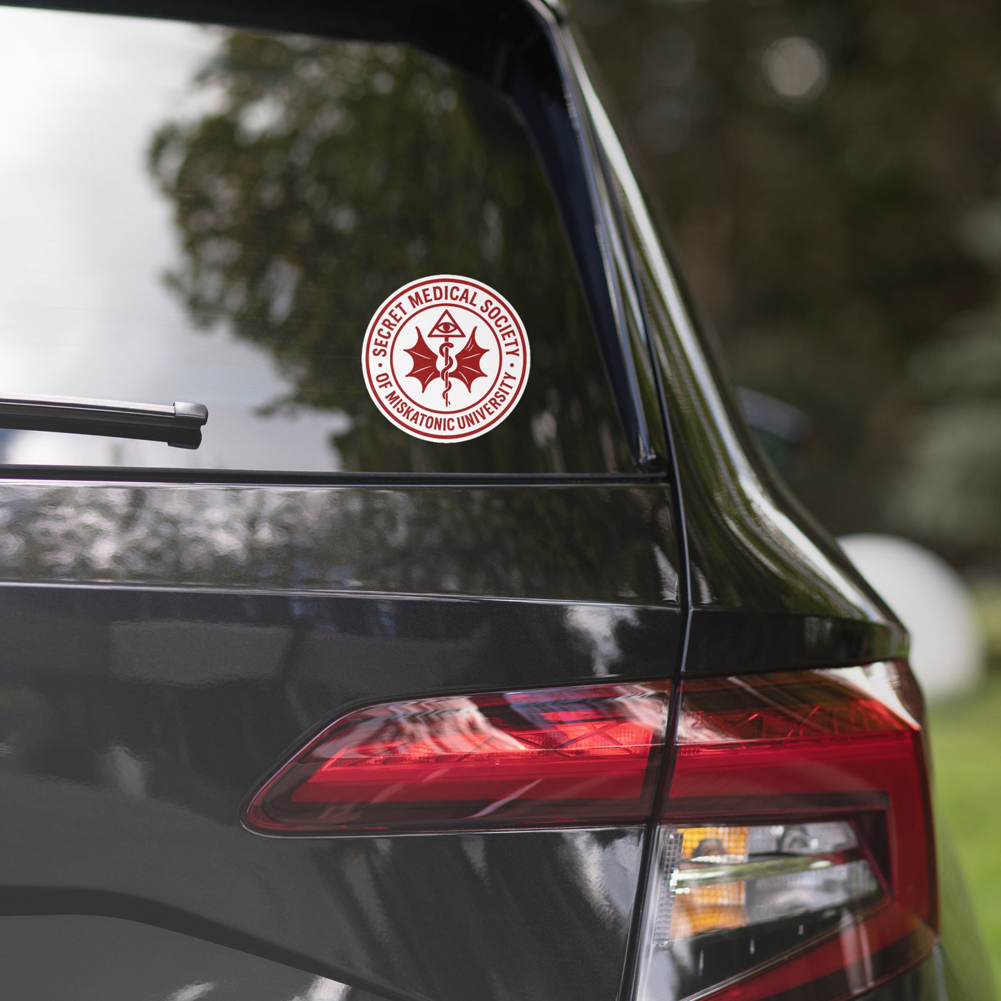 Seal of the Secret Medical Society – Miskatonic University Bubble-free stickers