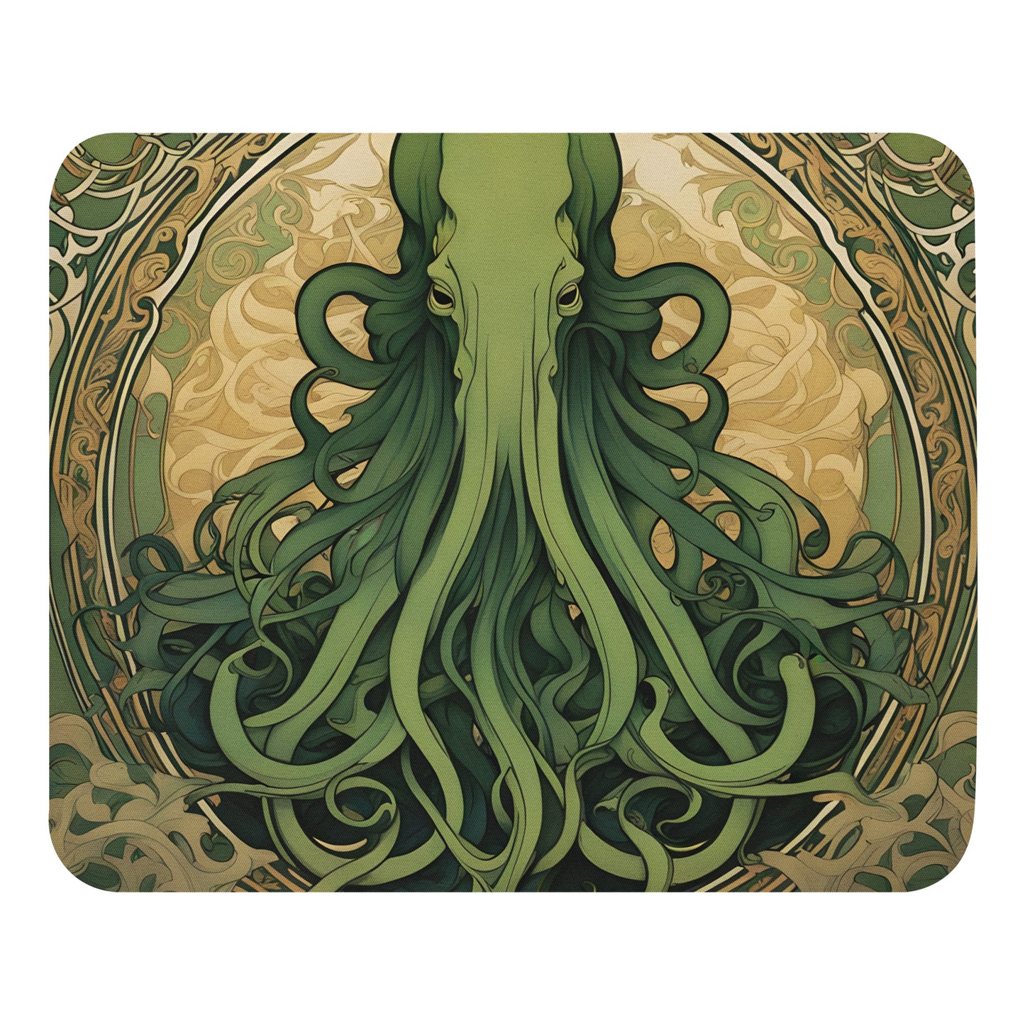 Alfombrilla de ratón Cthulhu Art Nouveau