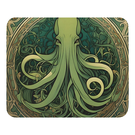 Tapis de souris Cthulhu Art Nouveau