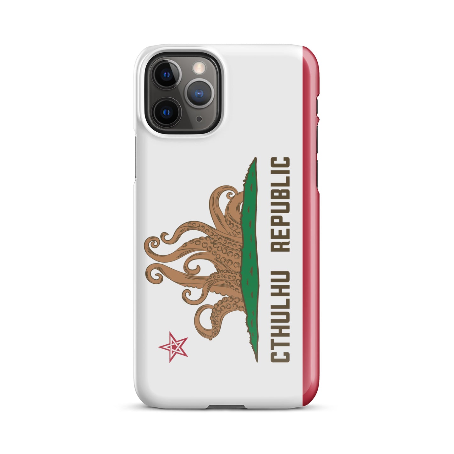 Cthulhu Republic California Flag Lovecraft Snap case for iPhone®