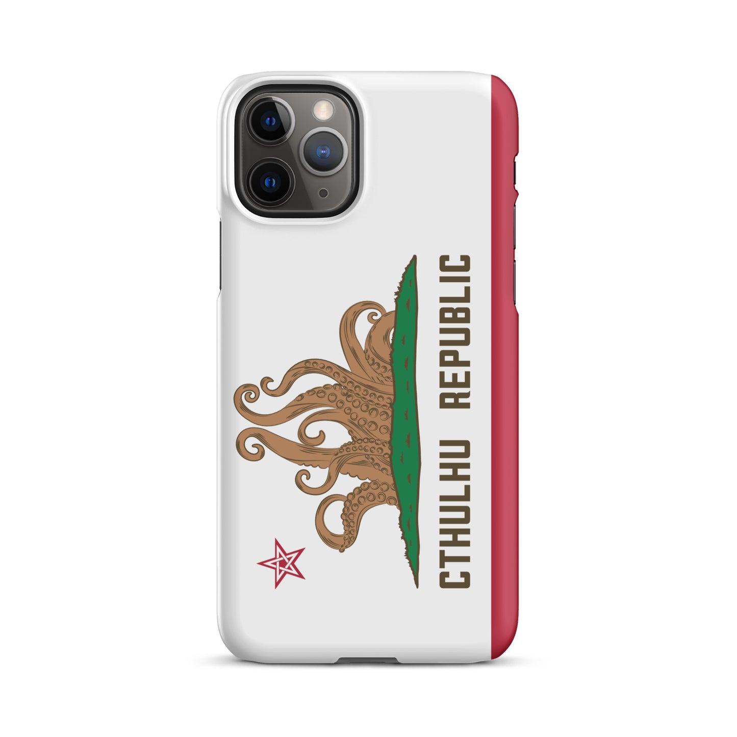 Cthulhu Republic California Flag Lovecraft Snap case for iPhone®