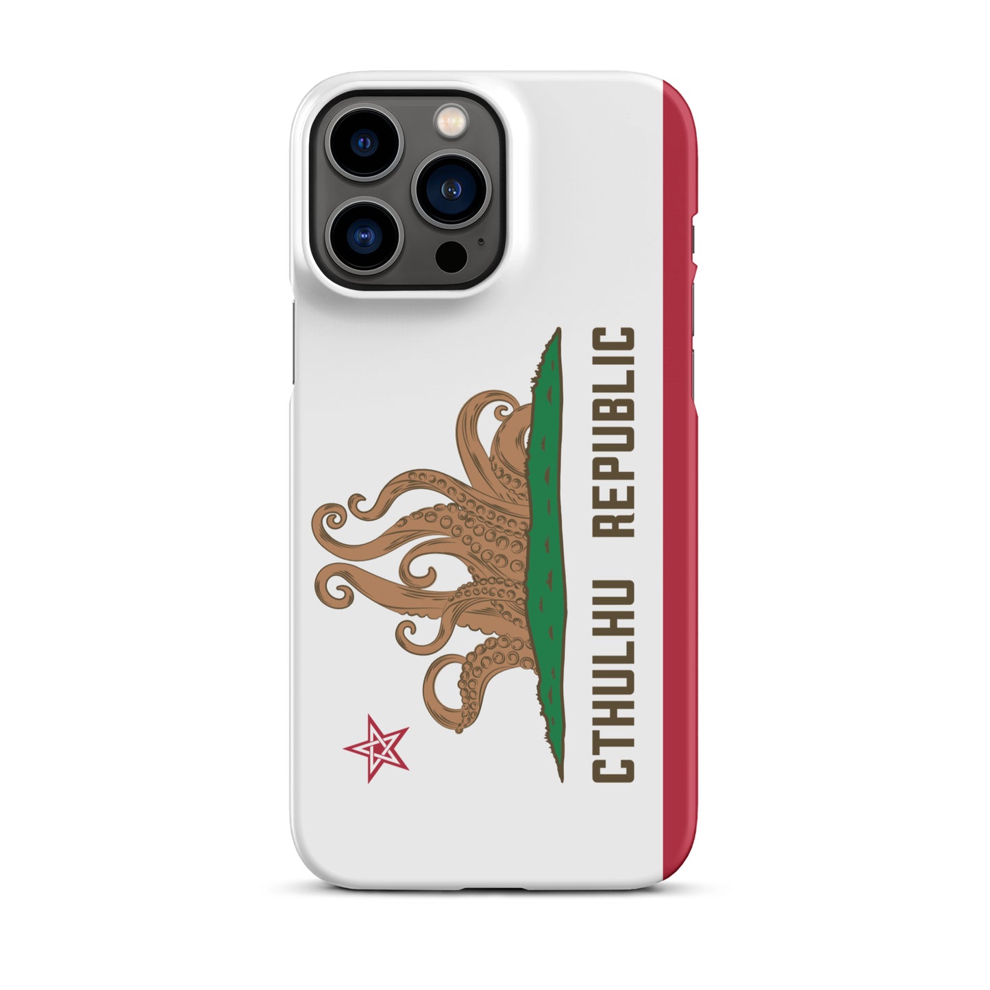 Cthulhu Republic California Flag Lovecraft Snap case for iPhone®