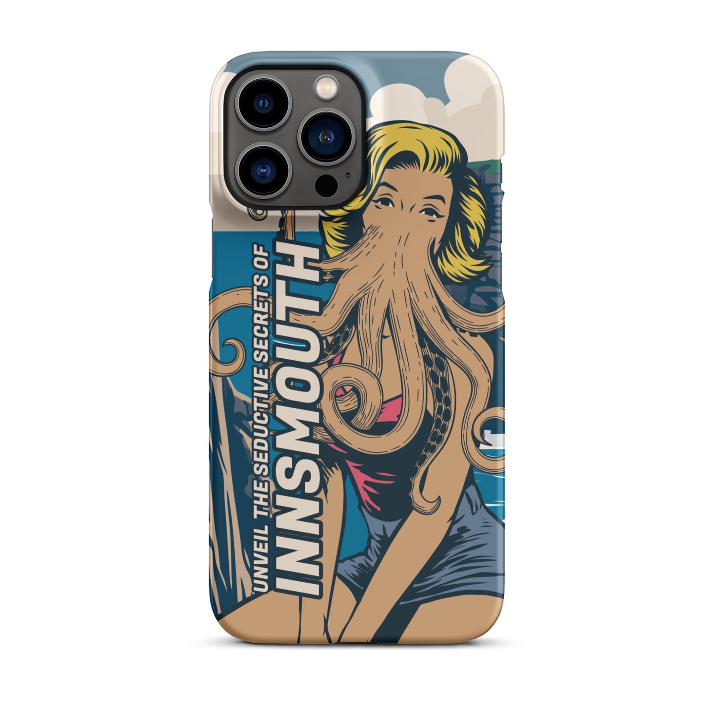 Innsmouth Pin-up Cthulhu Travel Lovecraft Snap étui pour iPhone®