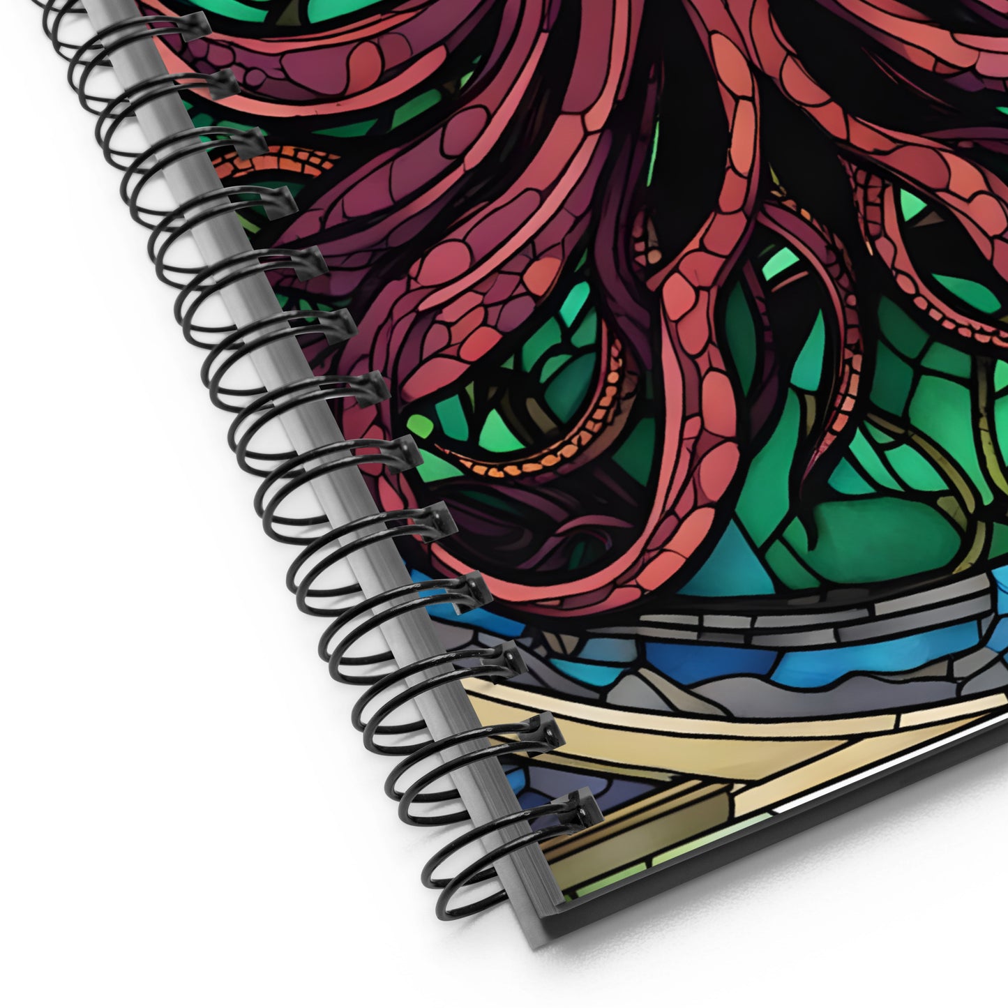 Cthulhu Vitrail Cahier à spirale