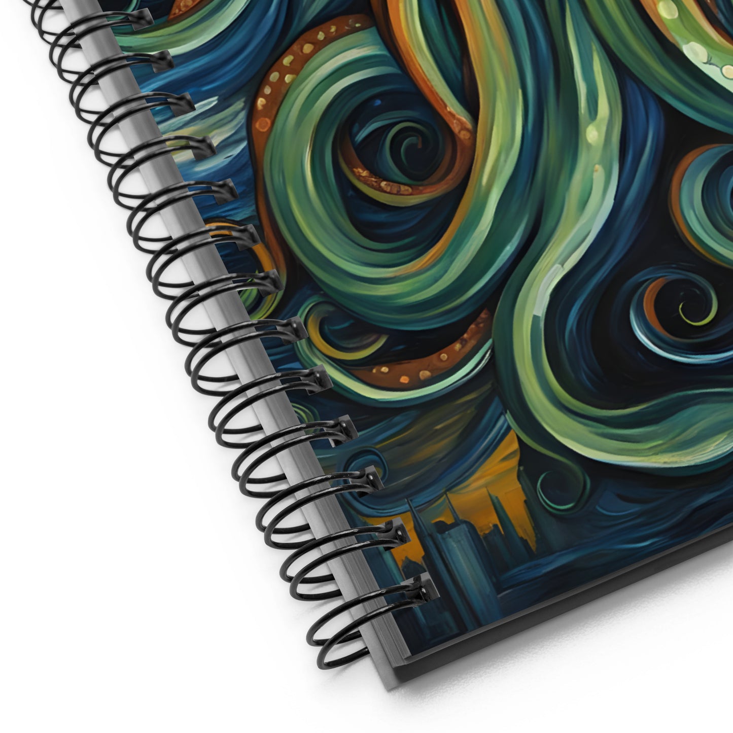 Cthulhu Post-Impressionism Spiral notebook