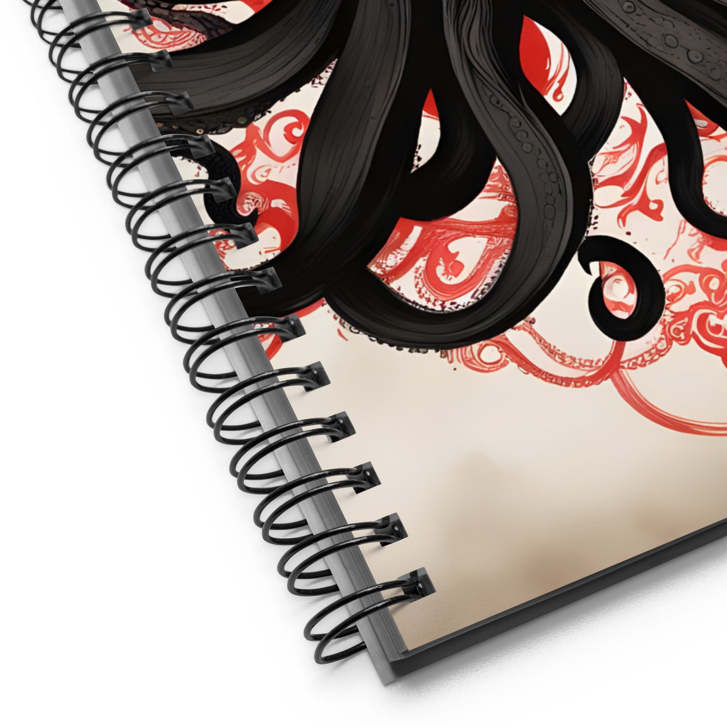 Cthulhu Asian Ink Painting Spiral notebook