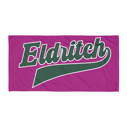 Eldritch League Script – Vintage Lovecraftian Lettering Towel