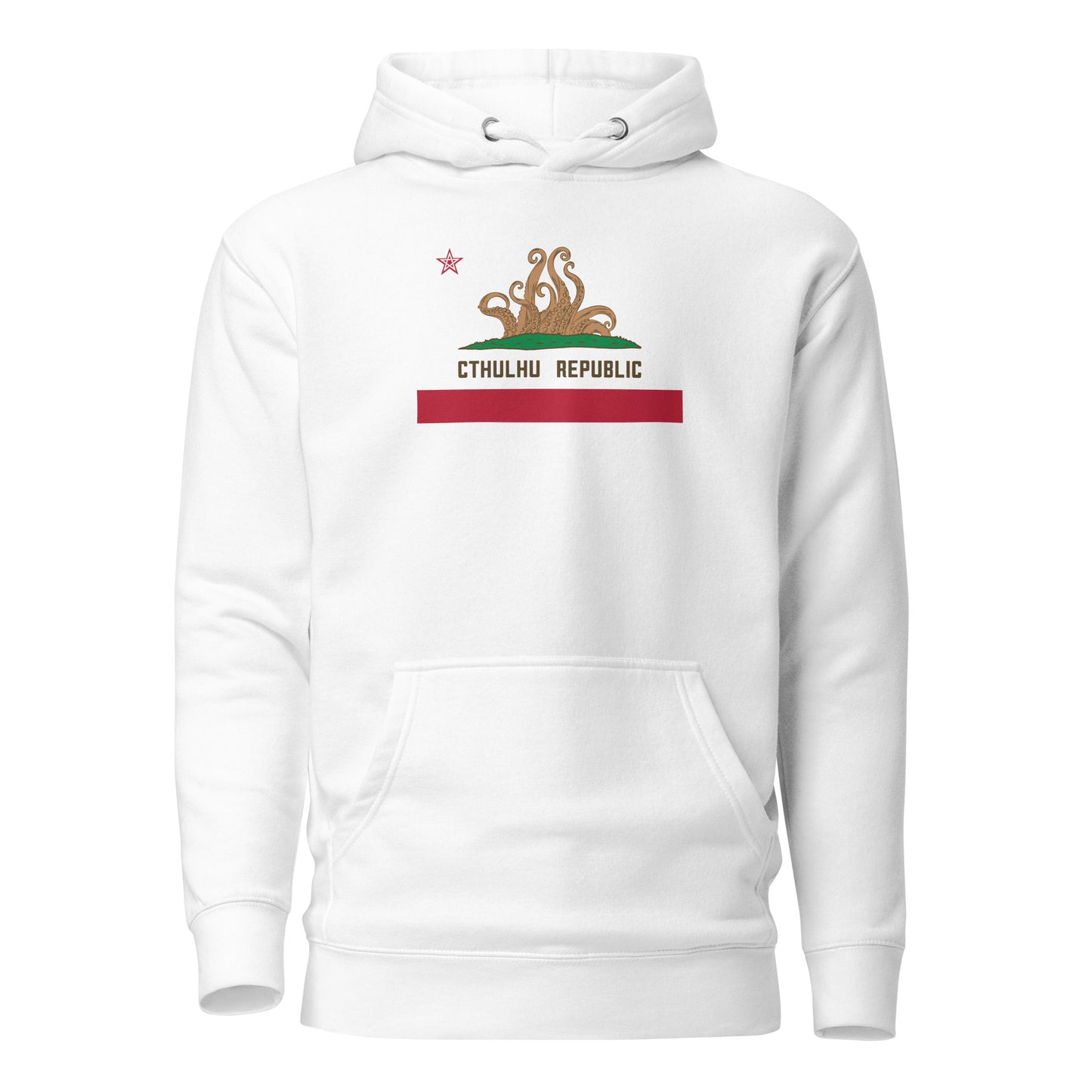 Cthulhu Republic California Flag Sweat à capuche unisexe