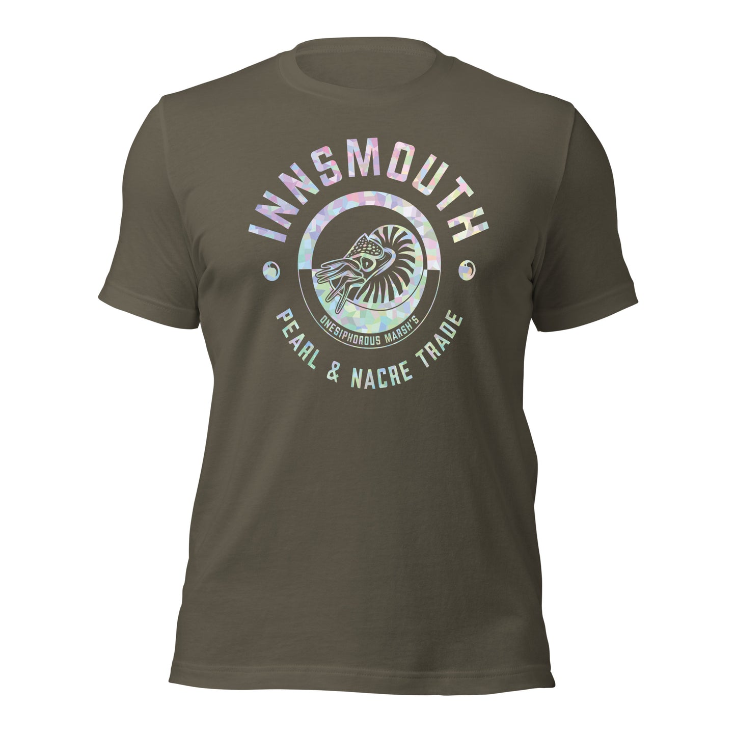 Innsmouth Marsh's Pearl Trade Lovecraft Unisex t-shirt