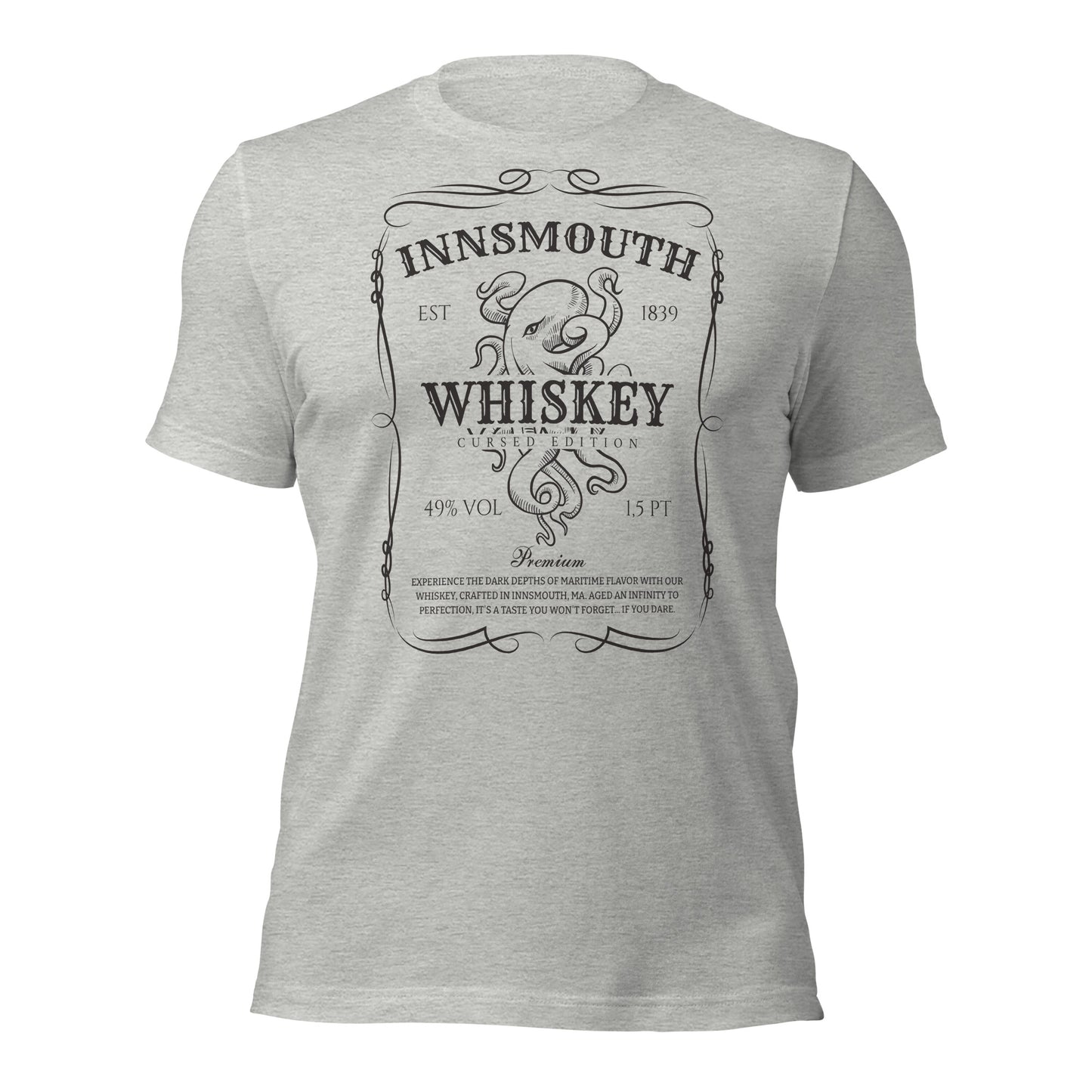 Innsmouth Whisky Label Lovecraft T-shirt unisexe