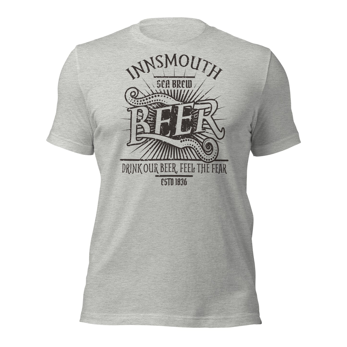 Innsmouth Beer Label Lovecraft T-shirt unisexe