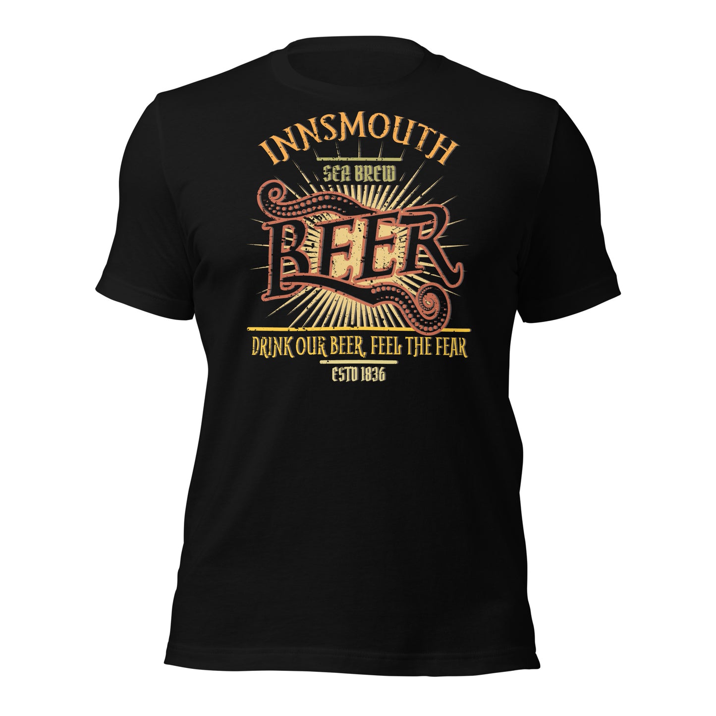 Innsmouth Beer Label Lovecraft Unisex t-shirt