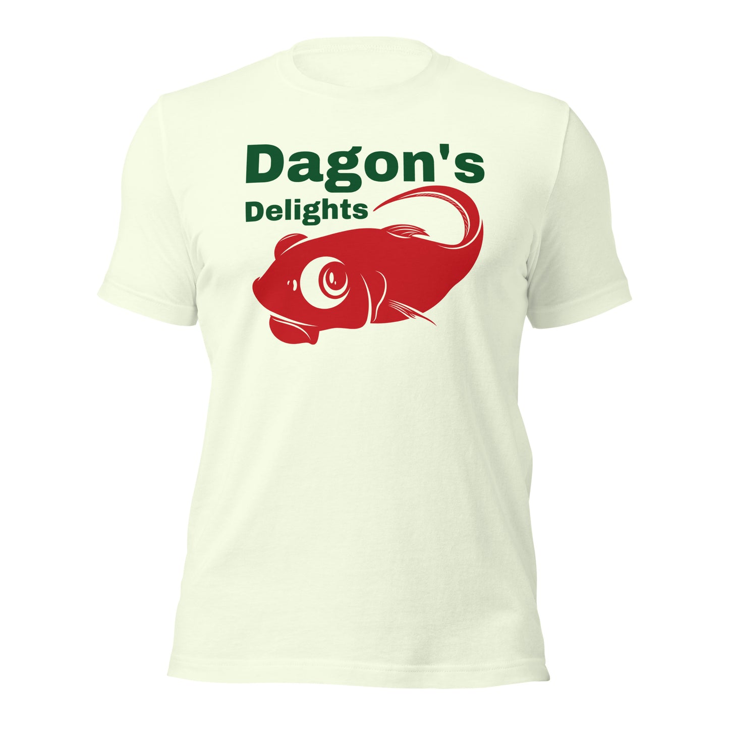 T-shirt unisexe de fruits de mer Delights de Dagon