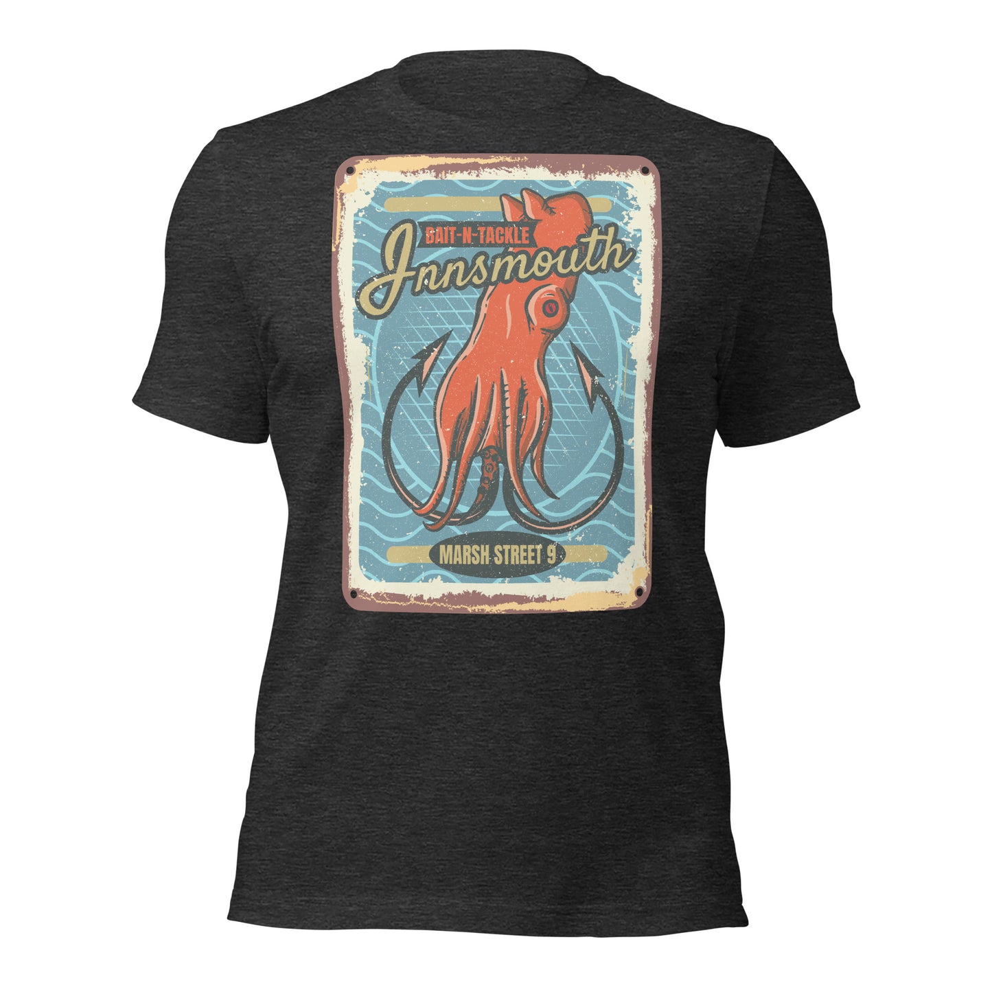 Innsmouth Bait and Tackle Fishing Lovecraft Unisex t-shirt