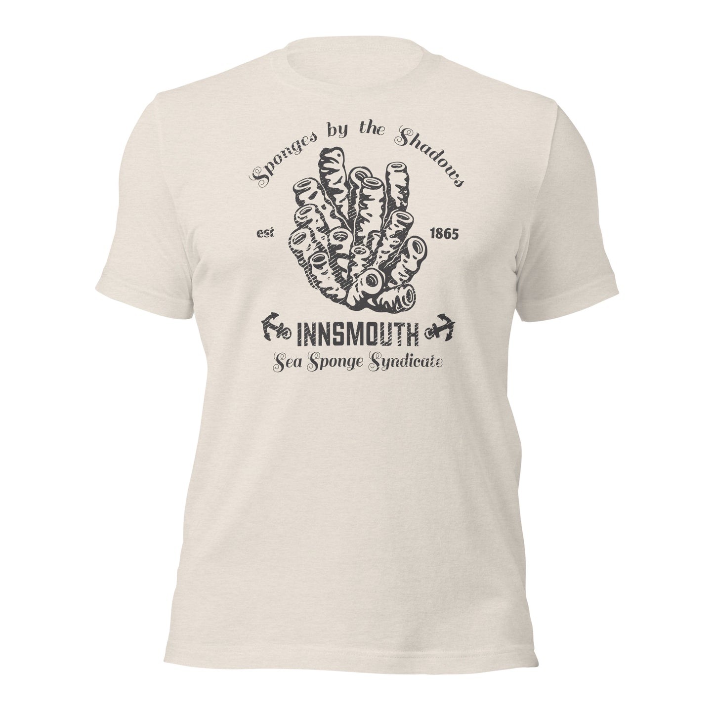 Esponjas por la camiseta Shadows Innsmouth Unisex