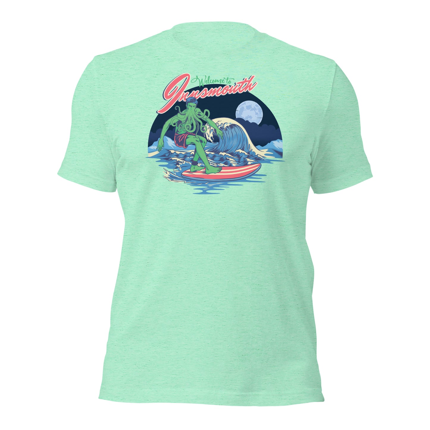 Innsmouth Surf Lovecraft T-shirt unisexe