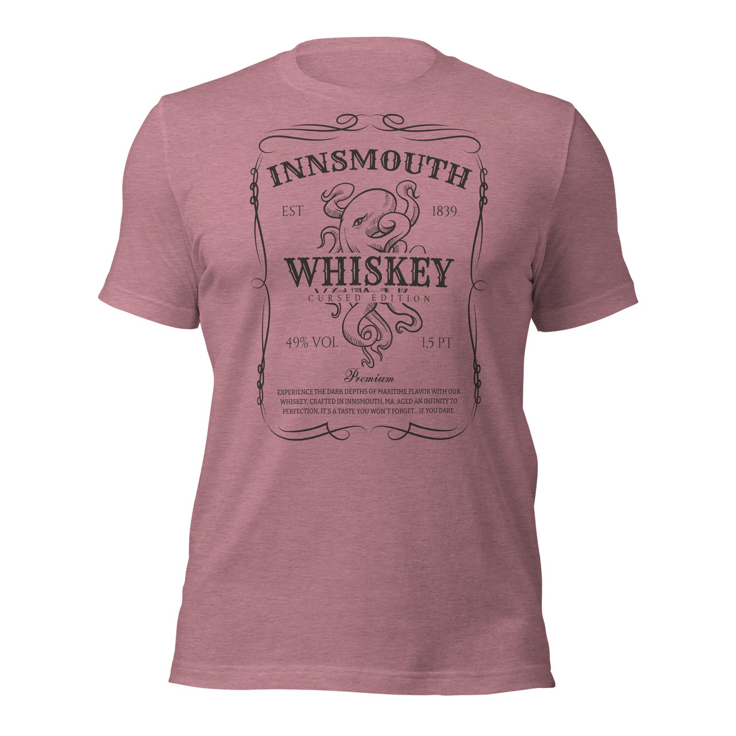 Innsmouth Whisky Label Lovecraft T-shirt unisexe