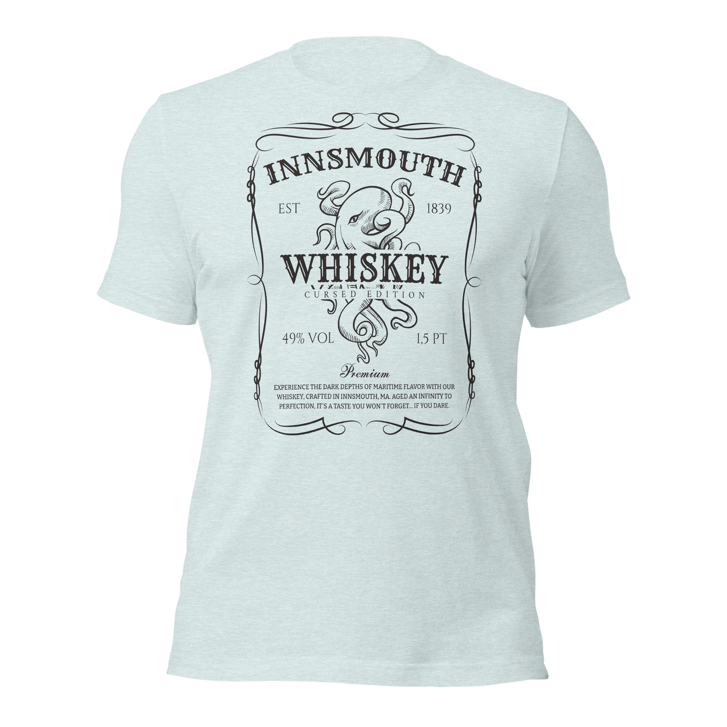 Innsmouth Whisky Label Lovecraft T-shirt unisexe