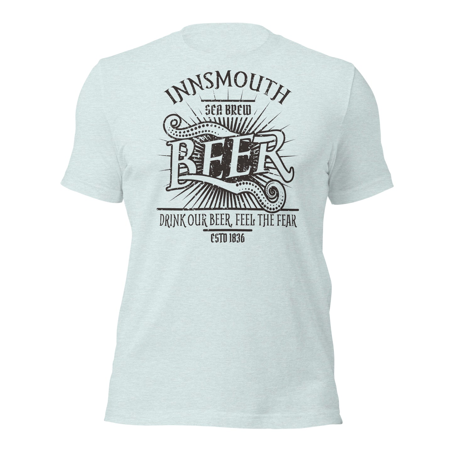 Camiseta unisex Innsmouth Beer Label Lovecraft