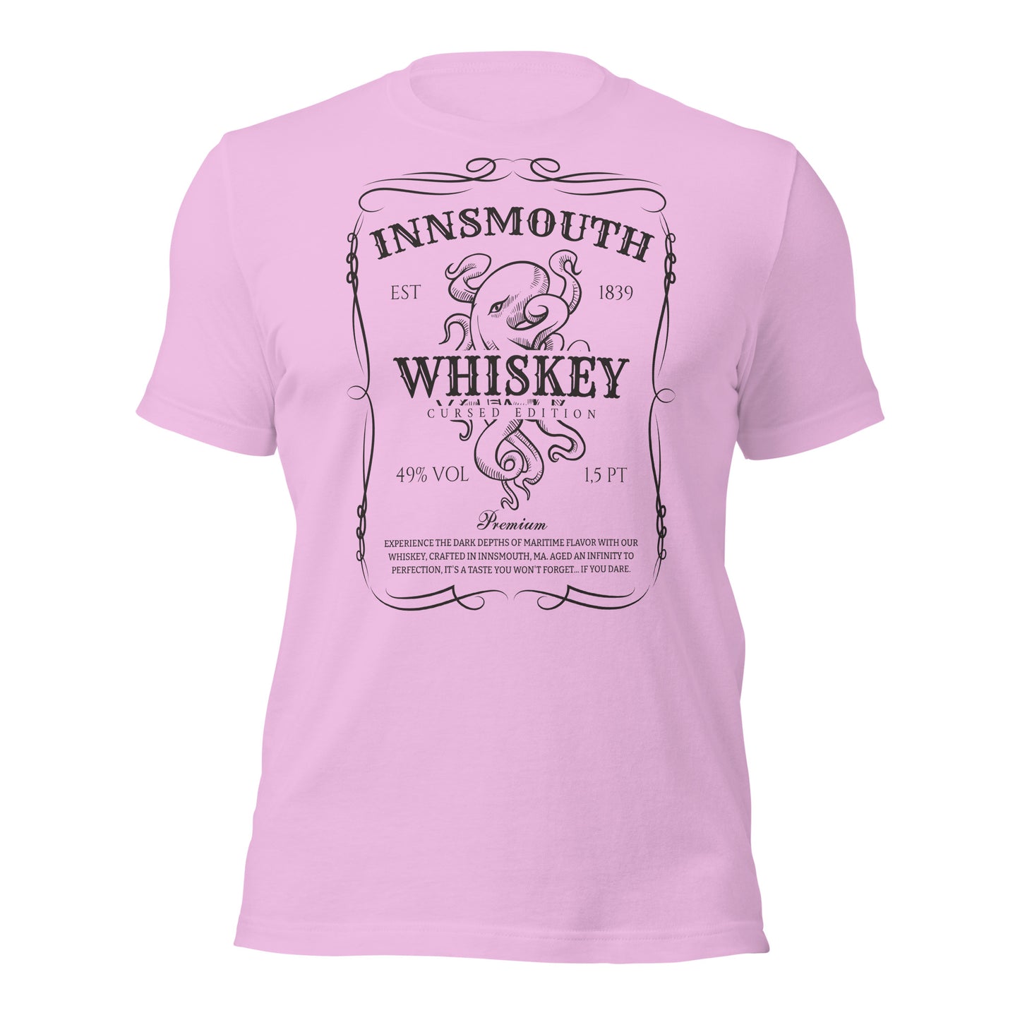 Innsmouth Whisky Label Lovecraft T-shirt unisexe