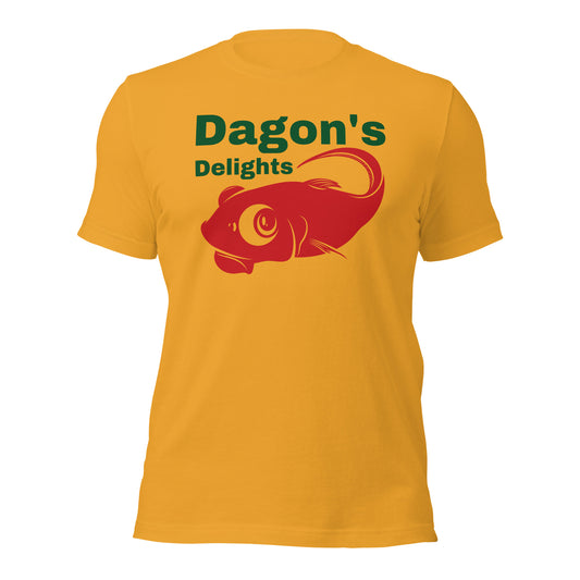 T-shirt unisexe de fruits de mer Delights de Dagon