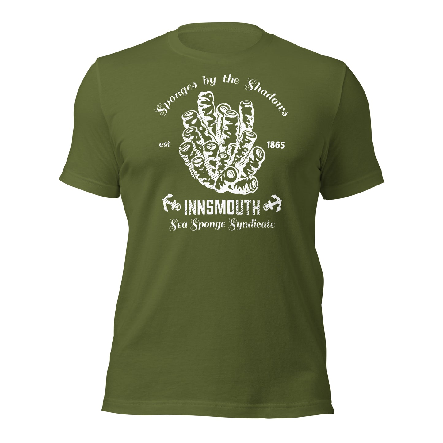 Éponges par les ombres Innsmouth T-shirt unisexe