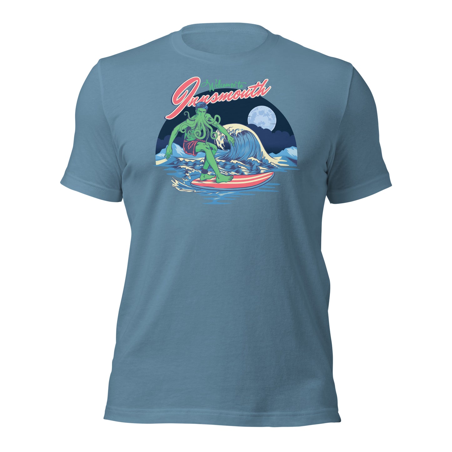 Innsmouth Surf Lovecraft T-shirt unisexe