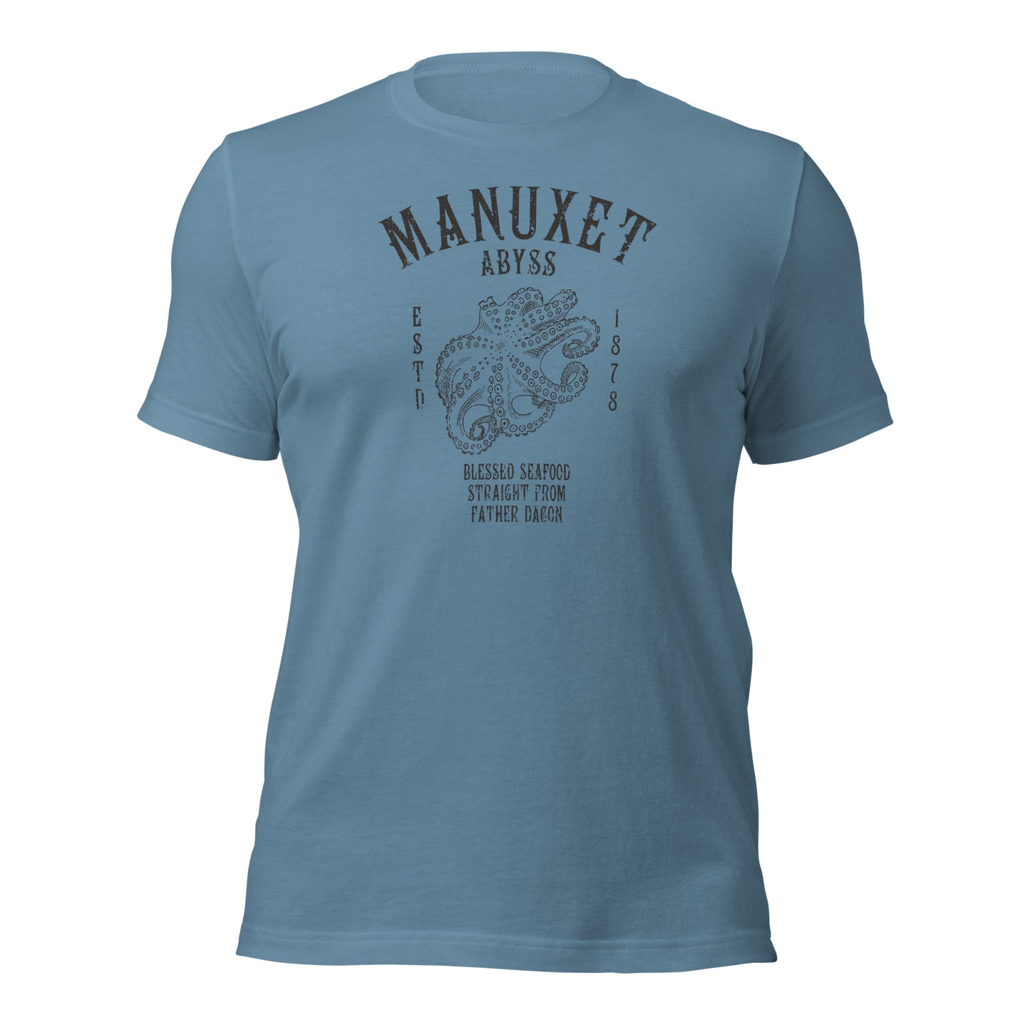 Innsmouth Seafood Deep-sea Squid Octopus T-shirt unisexe