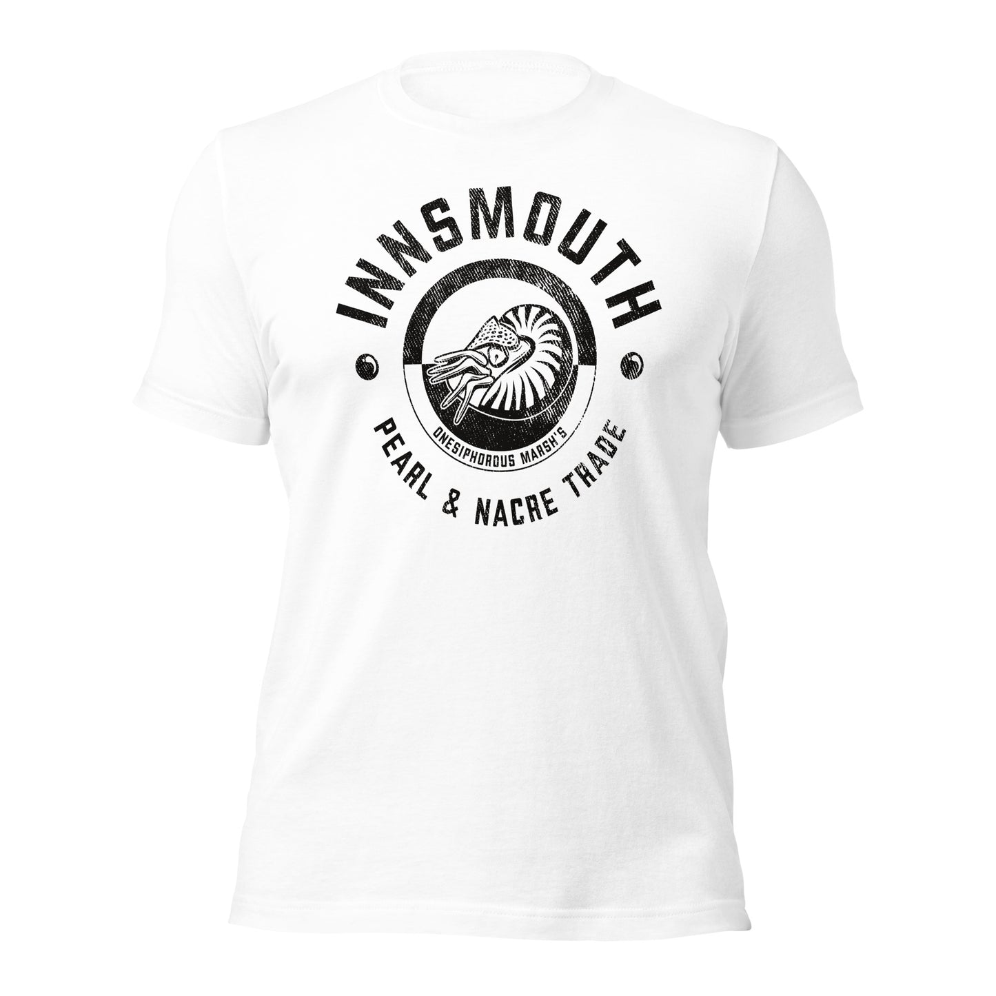 T-shirt unisexe Pearl Trade Lovecraft d’Innsmouth Marsh