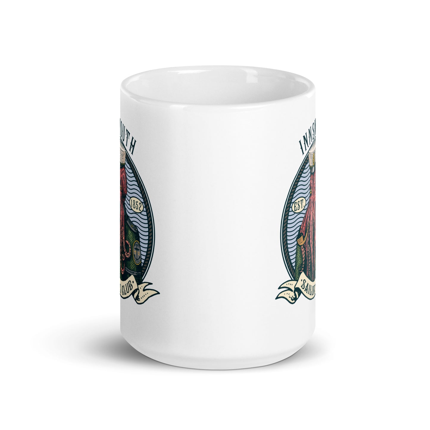 Cthulhu Sailor Innsmouth Tasse brillante blanche